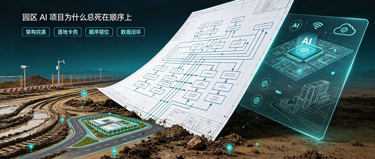 先理数据还是先画图？园区 AI 项目为什么总死在顺序上
