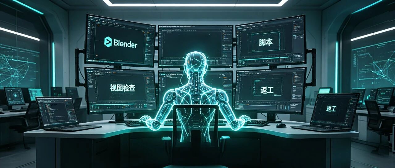 GPT-6 会建 3D 模型了，不是靠「生成」，是「会用 Blender」